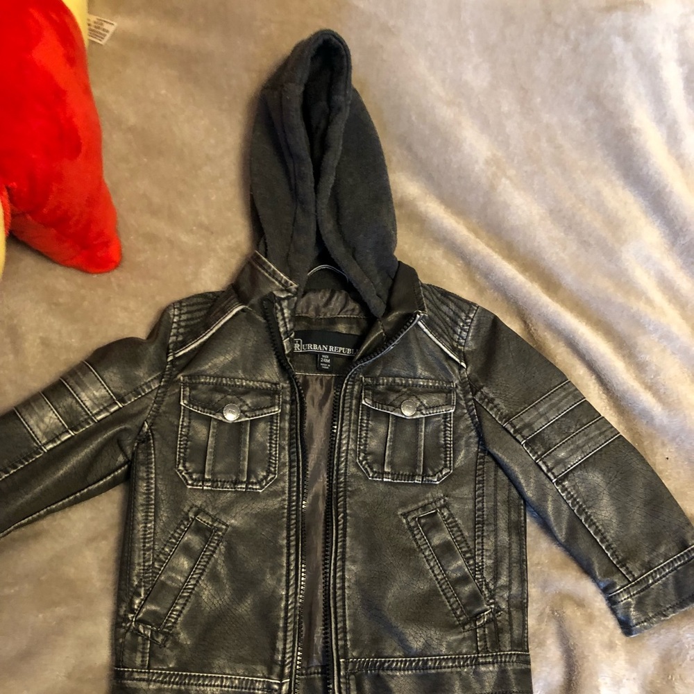 Leather jacket